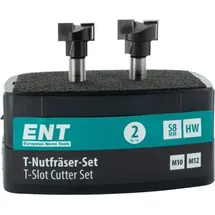 Ent T-Nutfräser-Set M10 M12 8 mm 2-tlg.