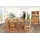 1a Direktimport Buffet Vitrine Landhausstil Pinie braun