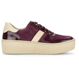 Gabor Plateau-Sneaker Damen Lila/Rot 40