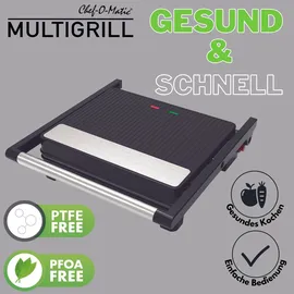 Best Direct Chef O Matic Multigrill 2000 schwarz