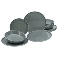 CreaTable Chef Collection Tafelservice 12-tlg. grau