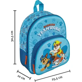 Undercover Paw Patrol Rucksack - leicht für Kindergarten und Schule - mit Fronttasche - Freizeit Reisen - langlebig und praktisch - für Kinder ab 4 Jahren
