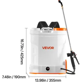 Vevor Akku-Sprühgerät 12 L Drucksprüher