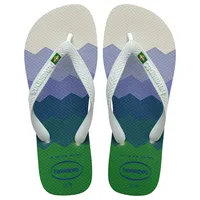 Havaianas Unisex Brasil Fresh Flip-Flop, weiß, 33/34 EU