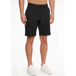 Shorts TOMMY HILFIGER "HARLEM SHORT 1985", Herren, Gr. 32, N-Gr, schwarz, Stoff, Obermaterial: 97% Baumwolle, 3% Elasthan, unifarben, Basic, relaxed fit kniefrei, Hosen, in klassischem Design