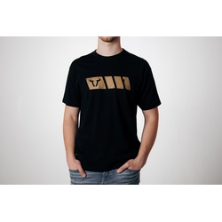 SW-Motech T-Shirt - Legend Gear. Zwart. Mannen. Maat XL. Voorman