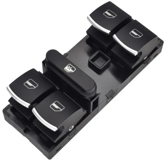 Knöpfe Bedienfeld Knopf Chrom Elektrische Fensterheber Golf 5 Passat B5 Golf 5 VW Passat 5ND959857B