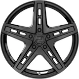 2DRV WH38 schwarz glänzend lackiert Alufelge 22 Zoll ET40 5x108 ML72.6