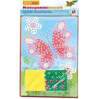 Folia Moosgummi Mosaikbild Schmetterling 405 Teile