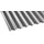 Scobalit Sinus 76/18 Acryl 300 x 104,5 cm 3 mm wabe graphit