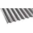 Scobalit Sinus 76/18 Acryl 300 x 104,5 cm 3 mm wabe graphit