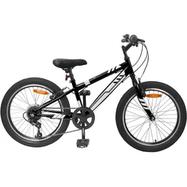 vidaXL Mountainbike 24 Zoll RH 0 cm schwarz