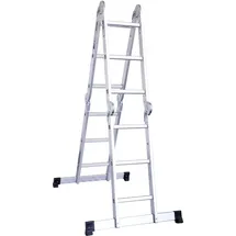 Stier Vielzweckleiter 4x3 Sprossen 12 Stufen