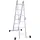 Stier Vielzweckleiter 4x3 Sprossen 12 Stufen