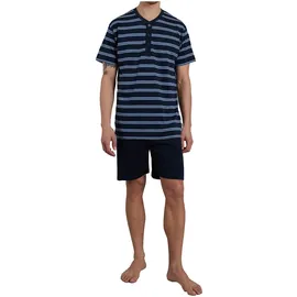 CECEBA Pyjama Philadelphia Blau/Weiß 3XL