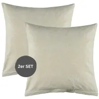 Esprit Renforcé Kissenbezüge und Bettwäsche HARP Grau - Gr.: