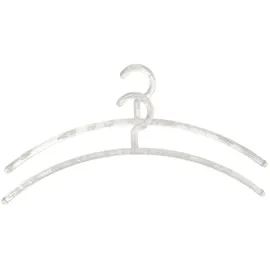 Trendline Kleiderbügel Bubbles Kunststoff transparent 2 Stück