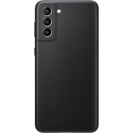 Samsung Leather Cover EF-VG996 für Galaxy S21+ 5G black