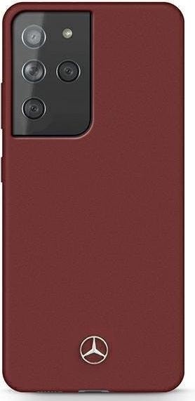 Mercedes MEHCS21LSILRE S21 Ultra G998 red (Galaxy S21 Ultra 5G), Smartphone Hülle, Rot