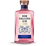 Von Hallers Gin I Blush I Florale Frische im Geschmack I Silberner Preis der DLG 2021 I Botanicals des deutschen Blumengartens I 44% Vol. I 500 ml