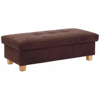 Home Affaire Hocker »Lyla«, mit Stauraum, Breite 131 cm braun