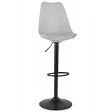 KADIMA DESIGN Barhocker Grau, Kunststoff 55x123x55 cm, Esszimmer, Barmöbel, Barhocker
