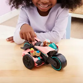 Spin Master Paw Patrol Liberty Great Movie Transforming Fahrzeug und Junior Patrollers Mighty Movie