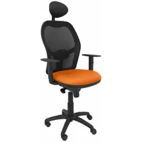 Piqueras y Crespo Bürostuhl mit Kopfstütze Jorquera Ergonomischer -