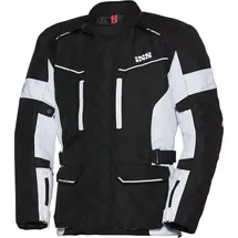IXS Tour Evans-ST Motorrad Textiljacke Schwarz/Weiß XS
