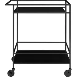 Trolley Vita Stahl Schwarz