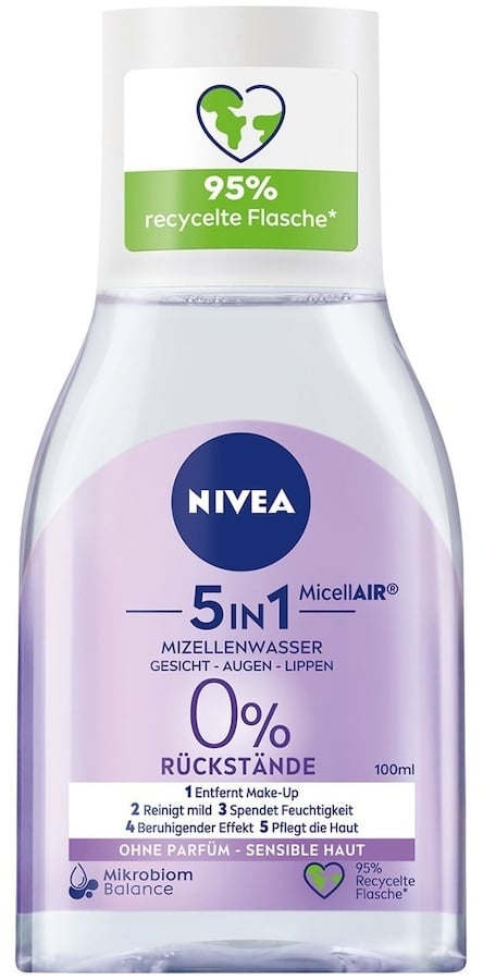 Preisvergleich Produktbild NIVEA Mizellenwasser beruhigende Haut Reinigungscreme 100 ml Damen