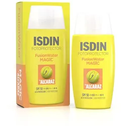 Isdin FusionWater Magic Alcaraz Sonnencreme LSF 50 für sportliche Aktivitäten
