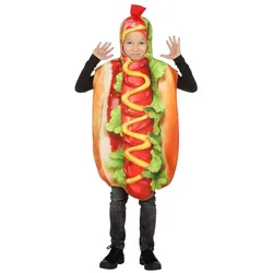 Ristet Hotdog Kinderkostüm