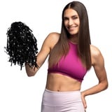 Boland - Pompons, 8 Stück, 34 cm, Puschel, Tanzwedel, Cheerleader Kostüm, Sportoutfit, High School, Football