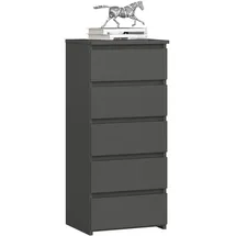 Akord Kommode Akord CL5 40 x 92 x 35 cm Graphitgrau