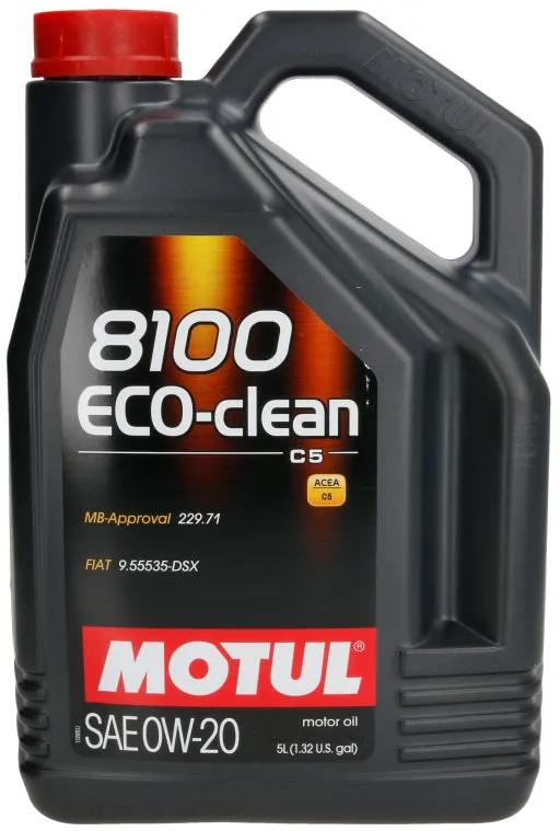 Huile moteur MOTUL 8100 Eco-Clean 0W20 5L