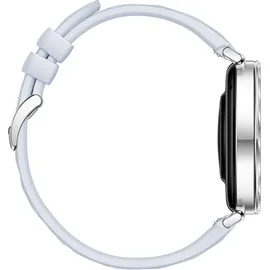 Huawei Watch GT 5 41 mm Silber Fluorelastomer-Armband Hellblau