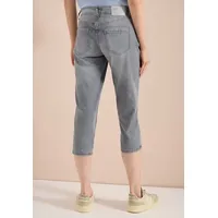 Cecil 3/4 Slim Leg Jeans im Casual Fit - Grau