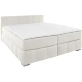 Guido Maria Kretschmer Home & Living Guido Maria Kretschmer Home&Living Boxspringbett »Chelles«, inkl. Topper, in XXL- Überlänge 220 cm, Unterbox mit feine Wölbung beige