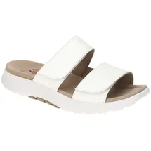 Gabor ROLLINGSOFT Damenschuhe - bequeme Pantoletten weiß Elegant NEU - Weiß - 42,5