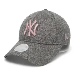 New Era für Damen. 80489231 New York Yankees Wesentliche 9Forty graue Kappe (OSFA), Lässig, Baumwolle
