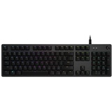 Logitech G512 RGB Gaming Tastatur GX Brown ES carbon 920-009344