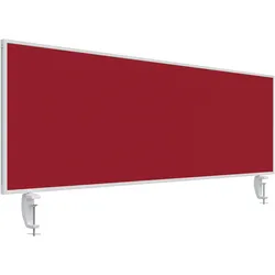 Magnetoplan Tischtrennwand VarioPin - 160x50cm - doppelseitig - 1 Seite Whiteboard-Oberfläche - 1 Seite Filz-Oberfläche