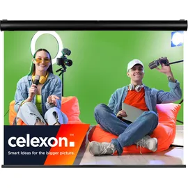 Celexon Motor Chroma Key Green Screen 400 x 300cm