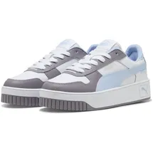 Puma Carina Street Kinder Weiß/Haute Tropic/Plum Jam 39