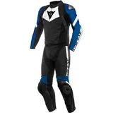 Dainese Avro 4 2 Teiler Lederkombi schwarz/weiss/blau 54