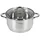 Topfann Edelstahl Kochtopf 22 cm rund