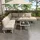 stilvora Gartenlounge-Set 6-tlg. Beige