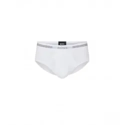 BOSS für Herren. 50475395 Original Traditionelle weiße Boxershorts (M), Lässig, Baumwolle
