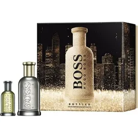 HUGO BOSS Boss Bottled Eau de Parfum 100 ml + Shower Gel 100 ml + Eau de Parfum 10 ml Geschenkset